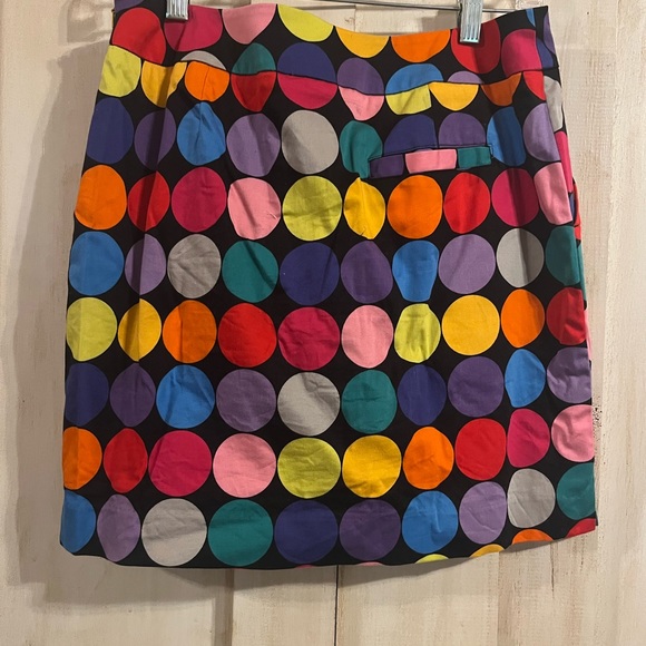 Loudmouth Colorful Polka Dot Skirt - Picture 5 of 7
